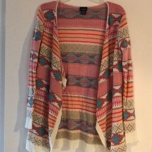 Cute and colorful cardigan!